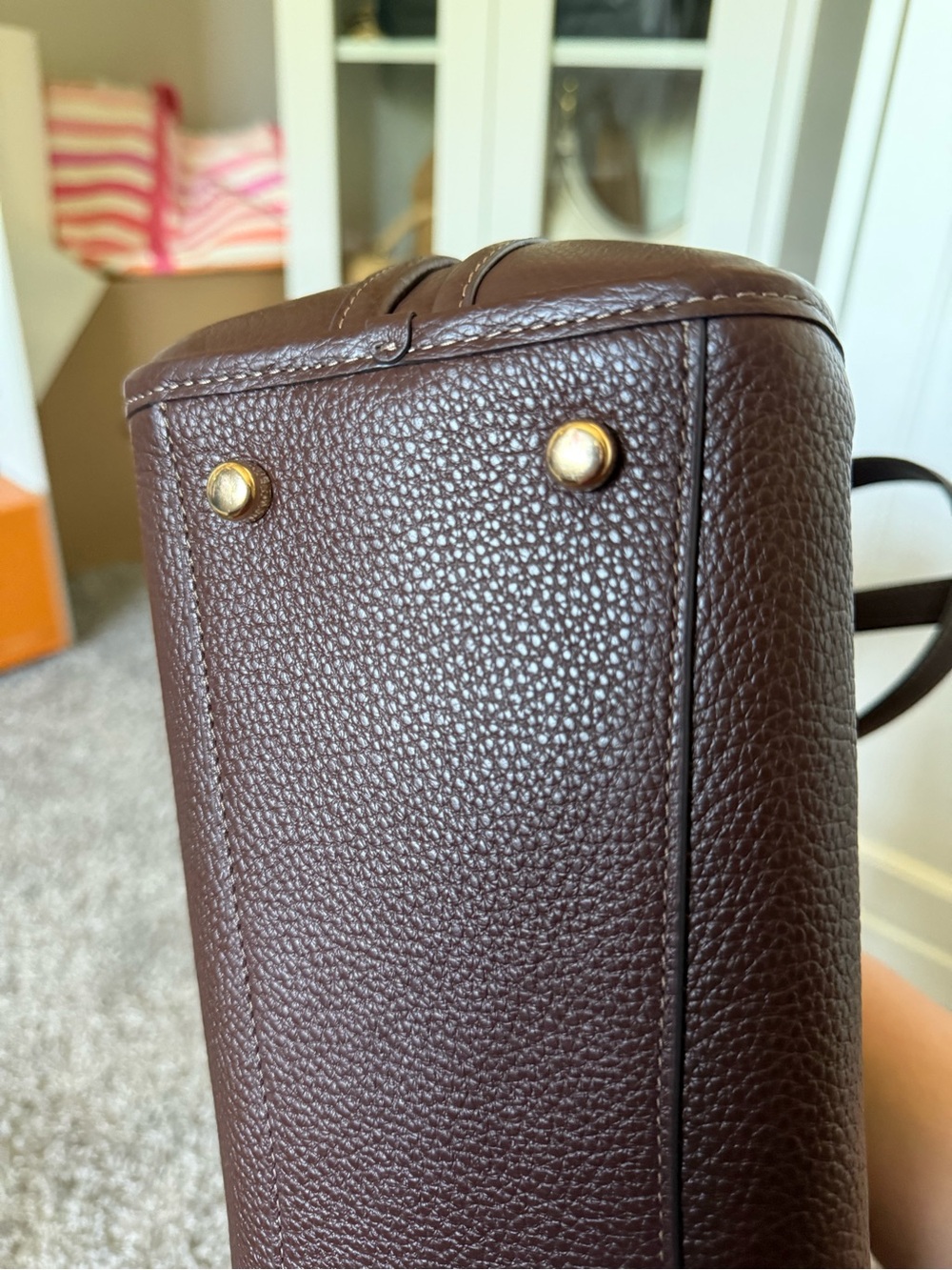 Coach Erin Shoulder Bag in Maple - Picture 10 of 12